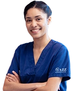 a2z chiropractic portrait of biracial female physiotherapist