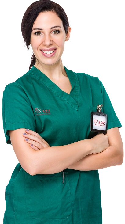 a2z chiropractic woman doctor portrait